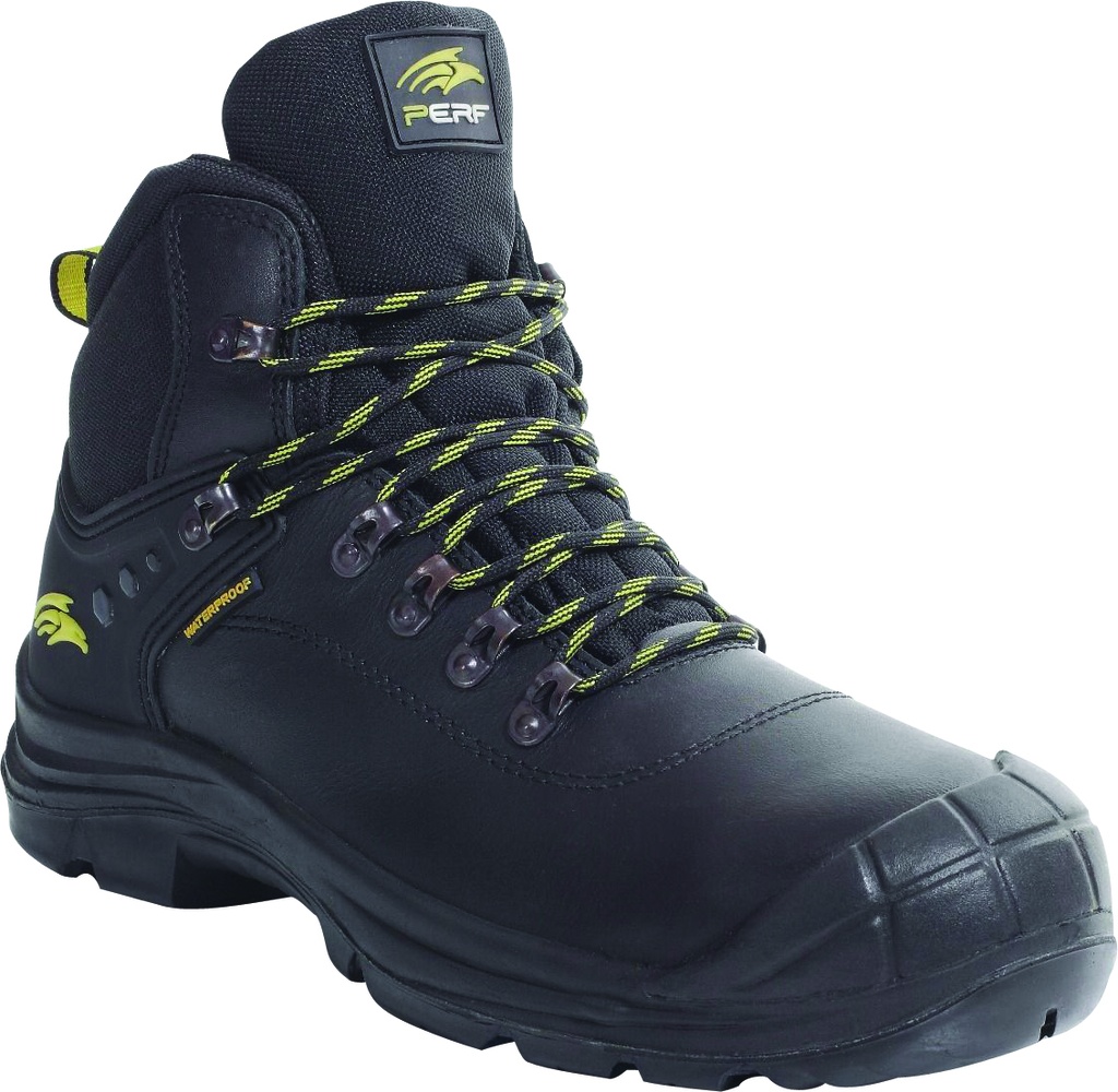 CHAUSSURES DE SECURITE HAUTE CORVUS NOIR S3 HRO WR SRC T