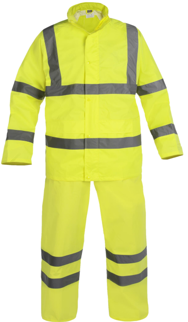ENSEMBLE PLUIE HV JAUNE  [V99]
