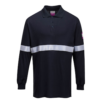 POLO ATEX MANCHES LONGUES