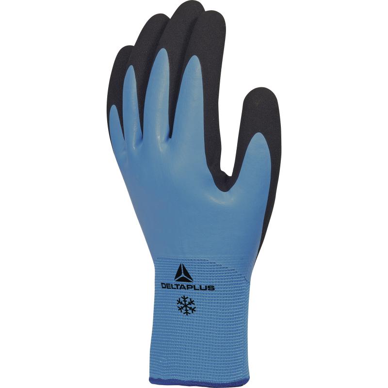 GANT FROID ACRYLIQUE LATEX BLEU   [GTHRY]