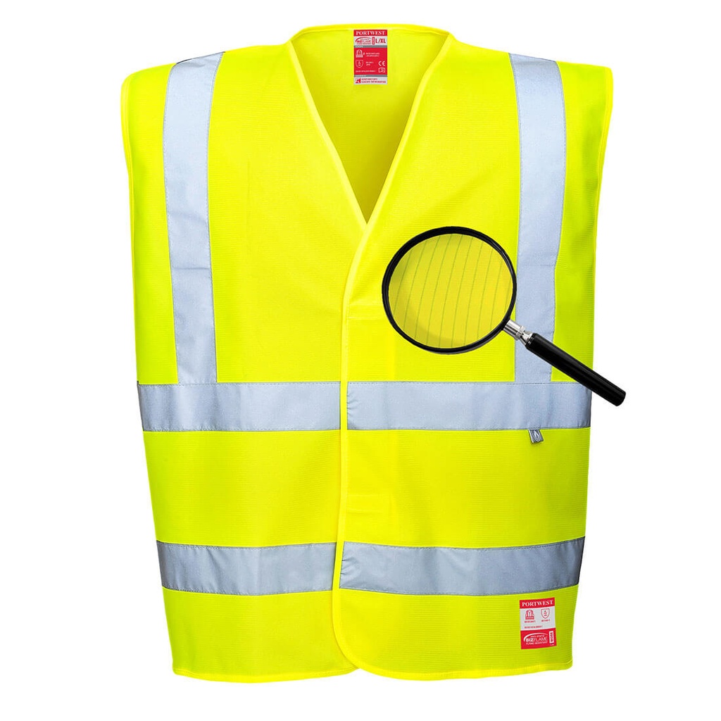 GILET HV JAUNE MULTIRISQUE