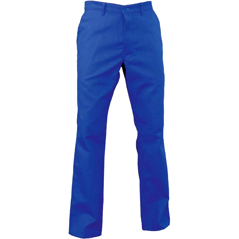 PANTALON DE TRAVAIL BLEU 100% COTON