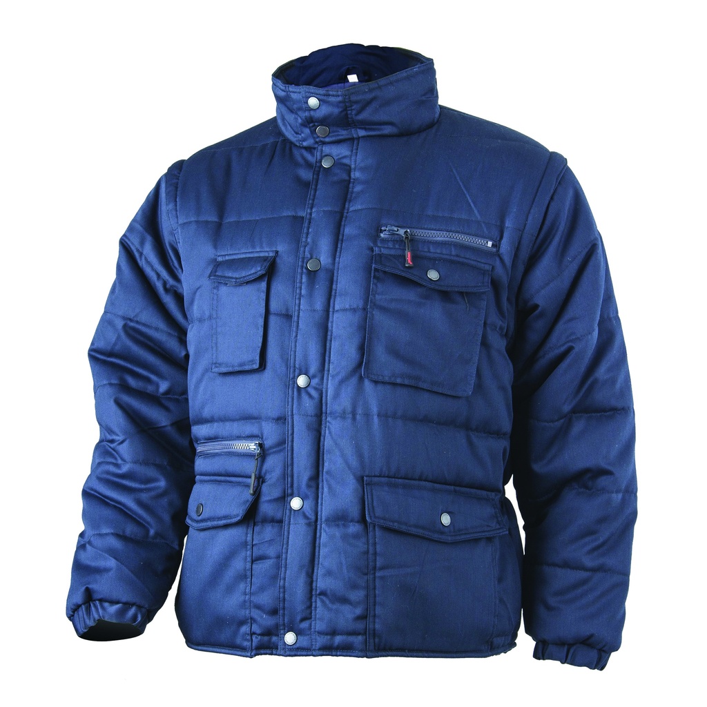 PARKA MATELASSEE AVEC MANCHES AMOVIBLES