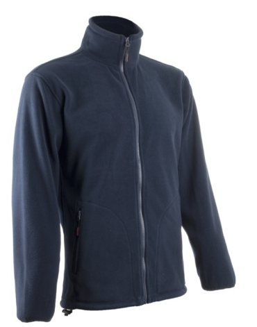 VESTE POLAIRE BLEU MARINE BASIC 340 gr   [DMVPOBM/]
