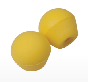 Bouchons de rechange en PU SNR 29dB pour arceau antibruit ABA04 (sachet de 10 paires)