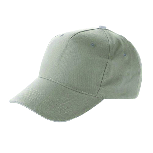 CASQUETTE COT BROSSE GRIS [DCB5GW]
