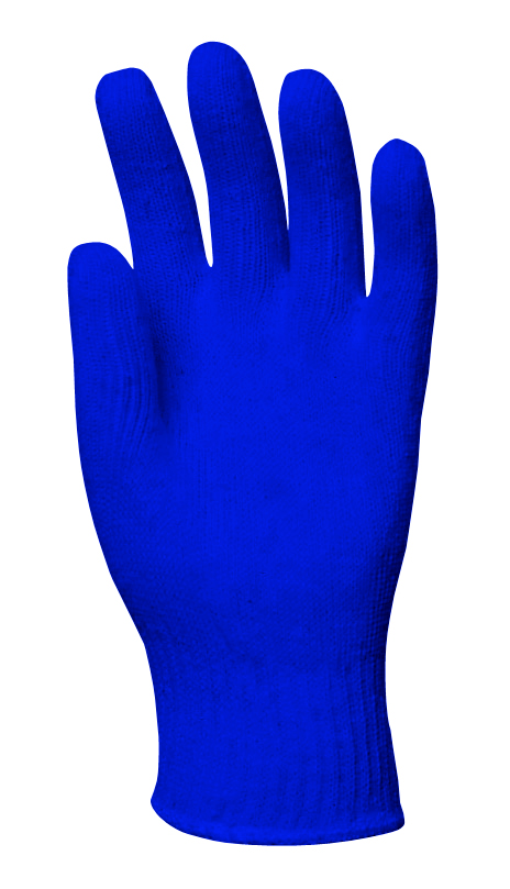 Sous gants tricotés Bleu 