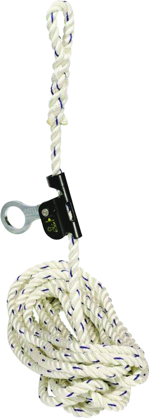 HR3651 - ANTICHUTE COULISSANT SUR CORDE 12MM - 10 M