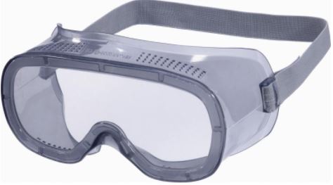 Masque polycarbonate incolore