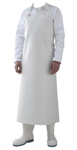 TABLIER VINYLE BLANC