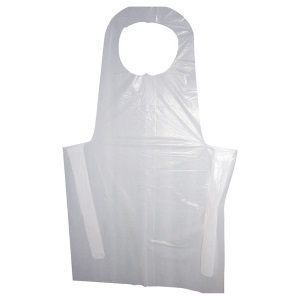 PO1021 - TABLIER POLYETHYLENE EPAISSEUR 20 MICRONS