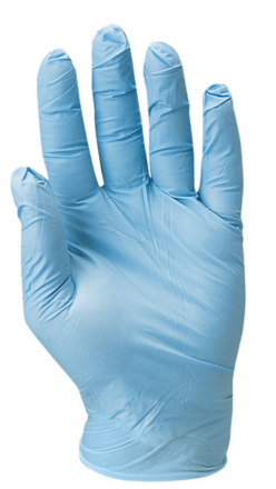 BTE 100 GANTS NITRILE POUDRE BLEU XL / 10