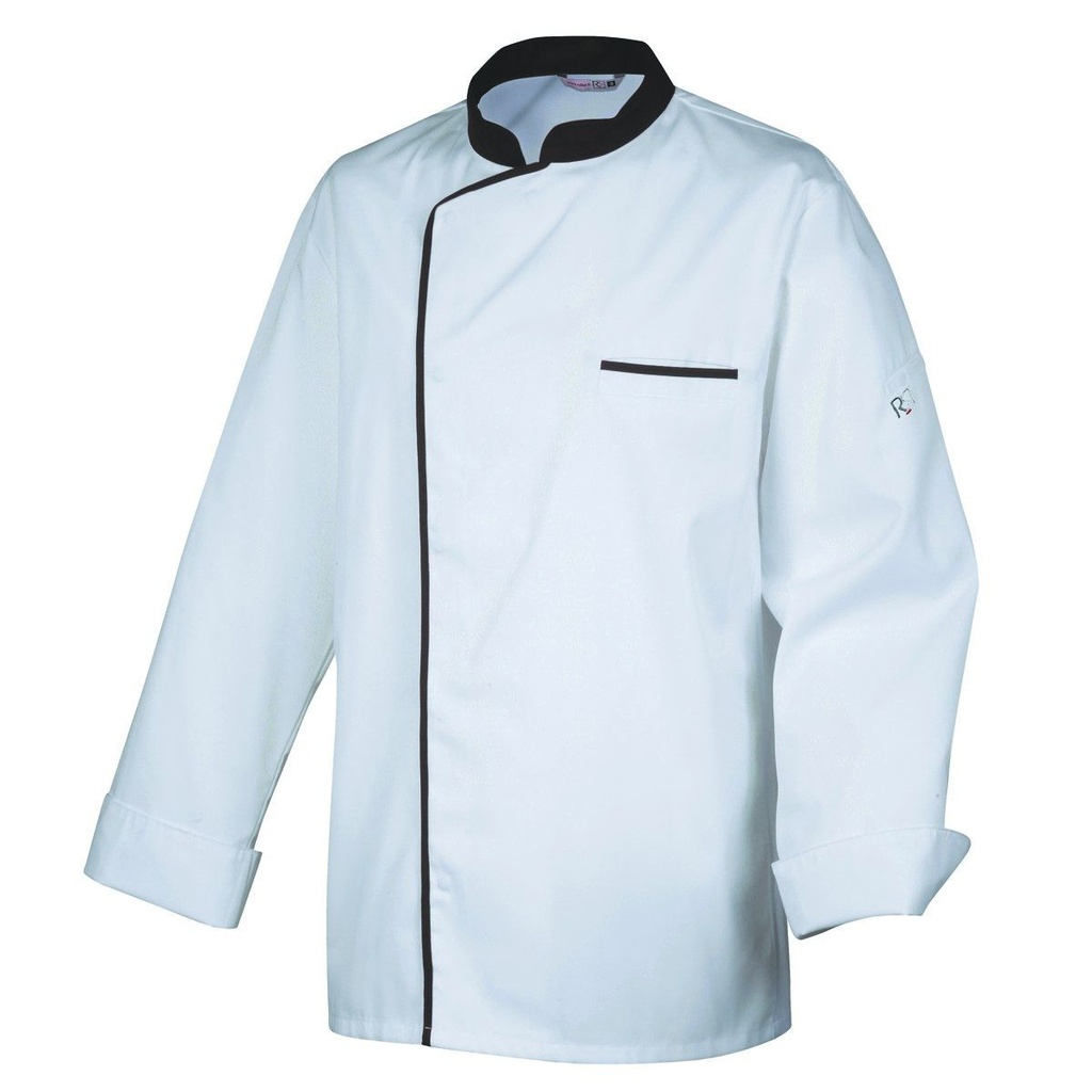 VESTE CUISINE ENERGY T3 (48/50) MANCHES LONGUES PAREMENT BLANC