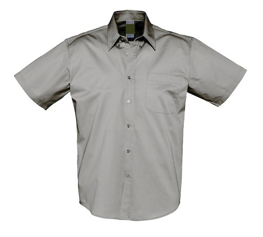 CHEMISE MANCHES COURTES GRISE HOMME OPORTO 