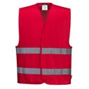 GILET HV ROUGE  IONA