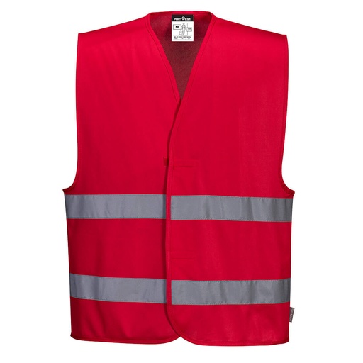 GILET HV ROUGE IONA