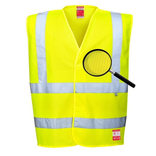 GILET HV JAUNE MULTIRISQUE