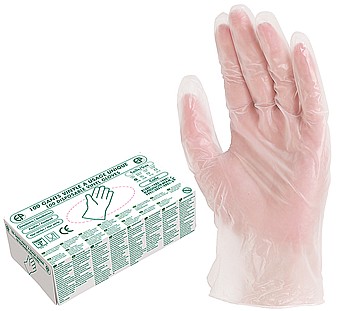 BOITE 100 GANT VINYLE non poudré