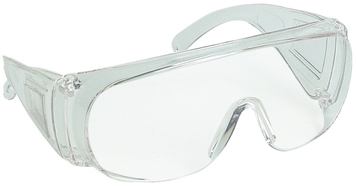 Lunette visiteur monobloc polycarbonate