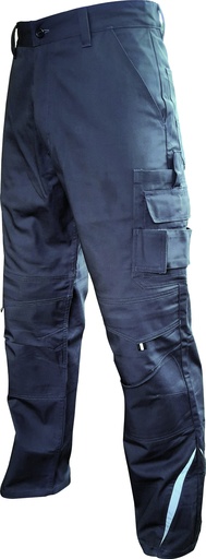 PANTALON DE TRAVAIL MULTI-POCHES CARGO GRIS FONCE