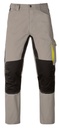 Pantalon multipoches beige/noir KAVIR 