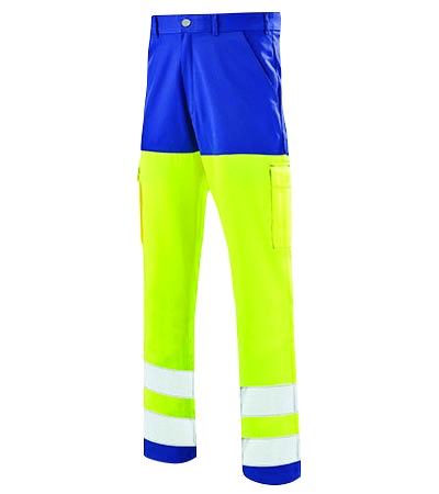 PANTALON HV BLEU AZUR 