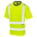 TS JAUNE CII BAUDRIER + bandes verticales POLYCOTON traitée anti UV 