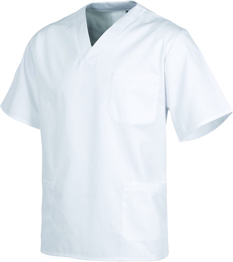 TUNIQUE POLYCOTON SANS BOUTON COL V