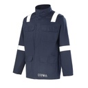 VESTE MULTIRISQUES ATEX AVEC BANDES BLEU MARINE VETIFOR 