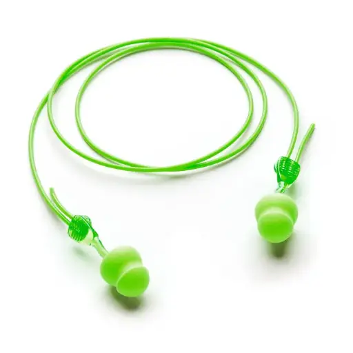 BOUCHON D OREILLES REUTILISABLES 29DB AVEC CORDON bte 50 paires [ABCONIC]