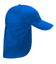 CASQUETTE SAHARIENNE BLEU AZUR [DCBSD6] logo PICO