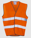 GILET ORANGE P111E TU