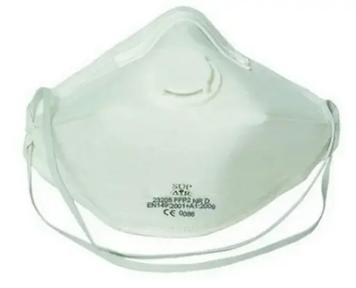 boîte de 10 MASQUES PLIABLE A USAGE UNIQUE FFP1D SL AVEC SOUPAPE