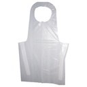 PO1021 - TABLIER POLYETHYLENE EPAISSEUR 20 MICRONS