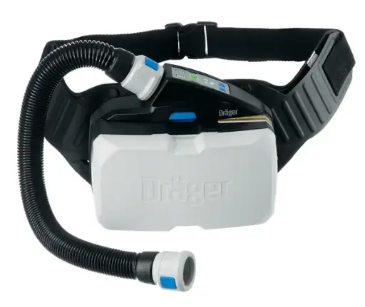 Kit complet Appareil respiratoire filtrant à ventilation assistée X-PLORE 8000 + cagoule R59870 + Raccord T59620 + filtre A1B1E1 P R SL 6739550